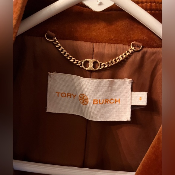 Tory Burch Velvet Button-up Blazer - Picture 7 of 11